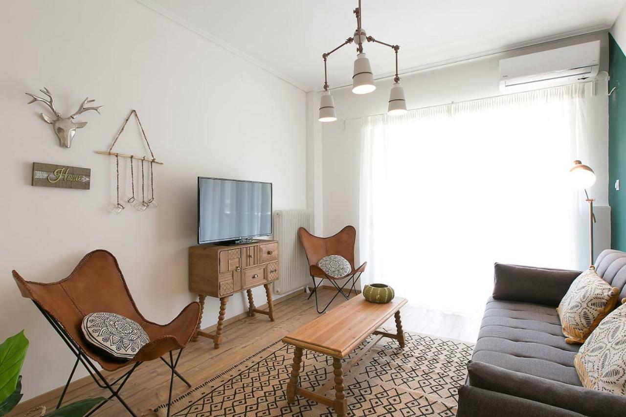 Boho Chic Apartment, Agia Sofia District #Feelslikehome Thessaloniki Exterior photo